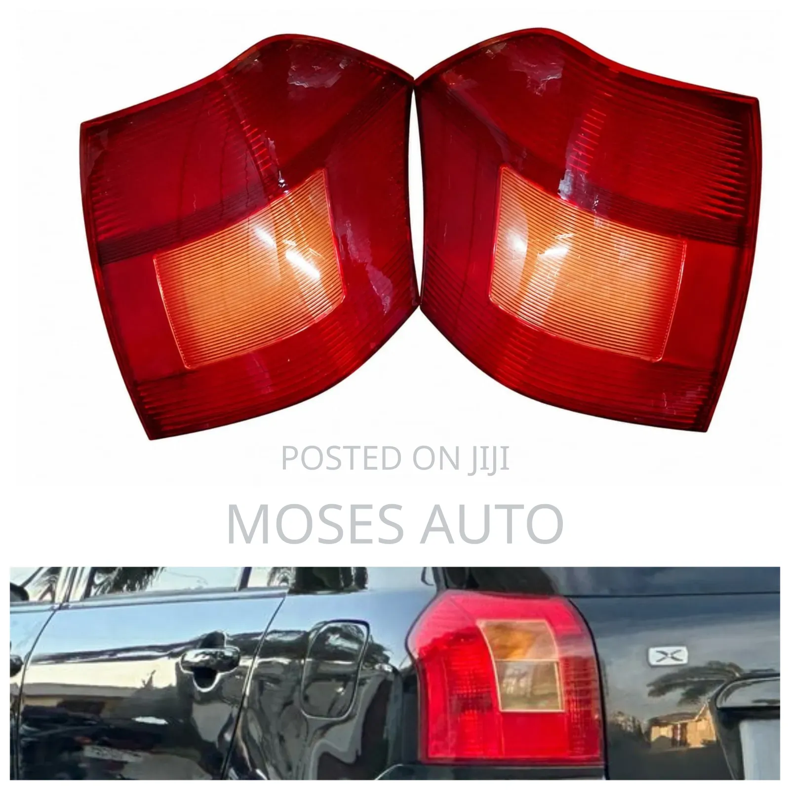 Runx 2003 Taillight/Tail Lights/Back Light/Backlight Lens