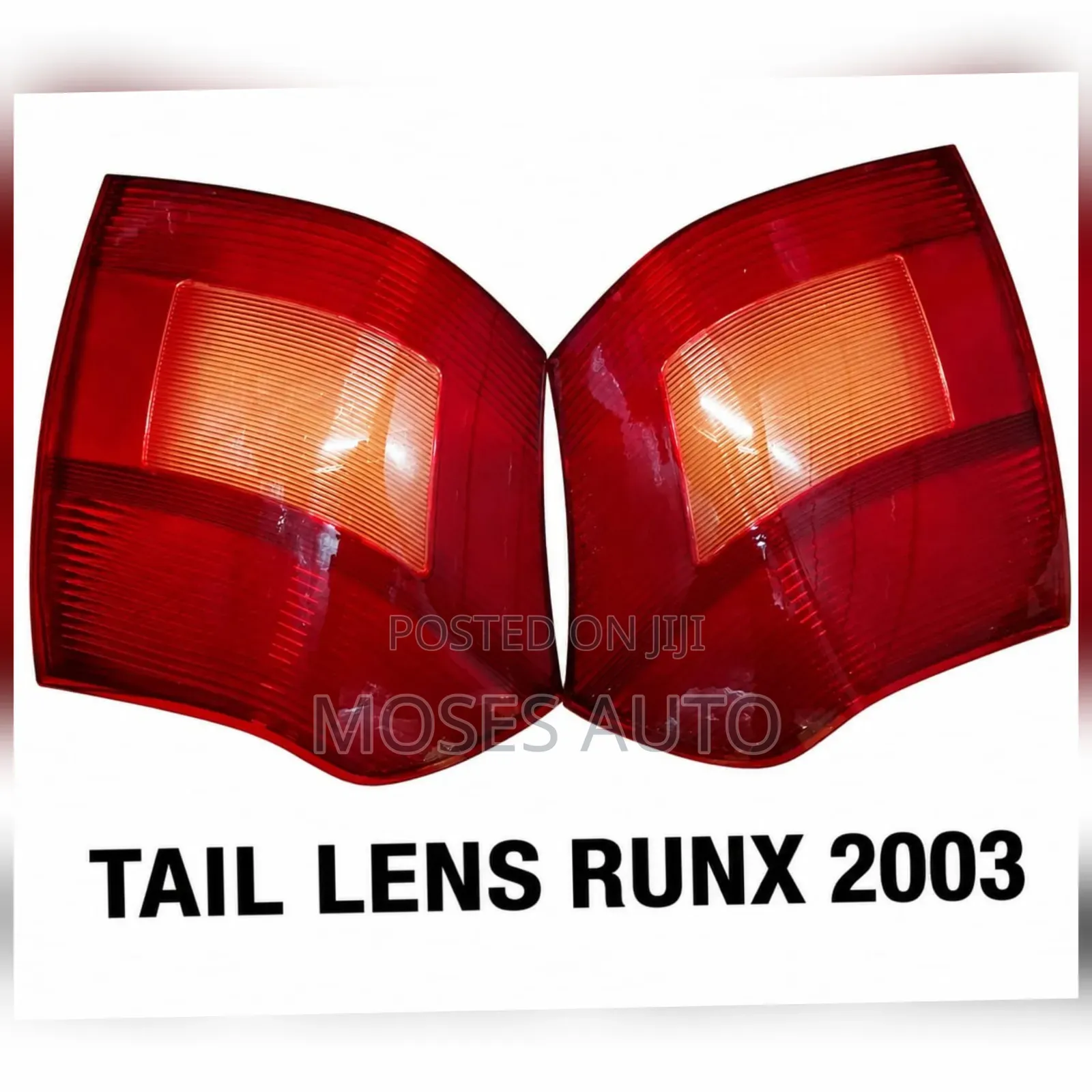 Runx 2003 Taillight/Tail Lights/Back Light/Backlight Lens