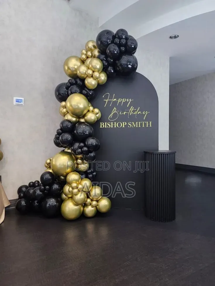 Happy Birthday Backdrop Decor