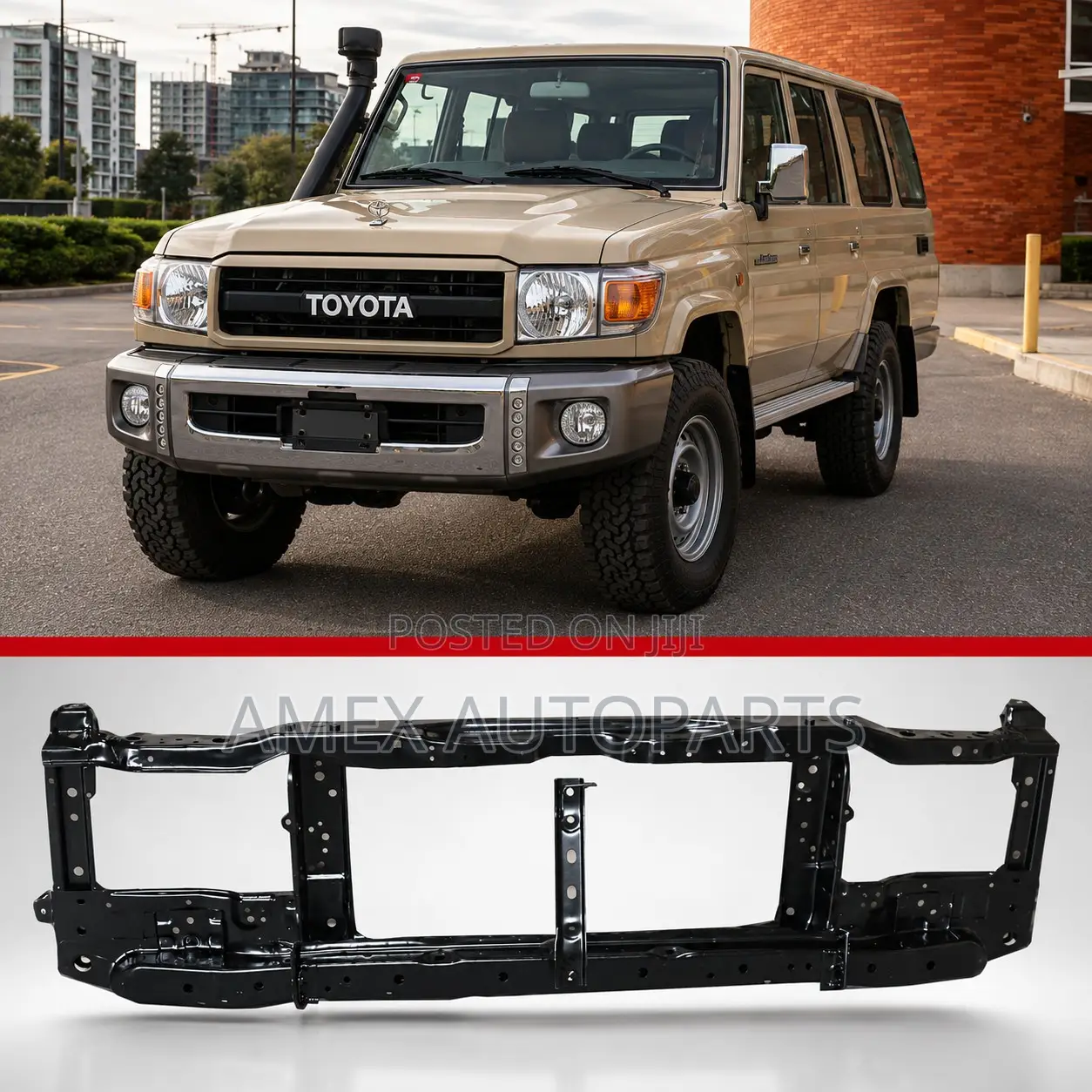 Radiator Support Panel Assy Toyota Land Cruiser FJ79 2007 Onwards