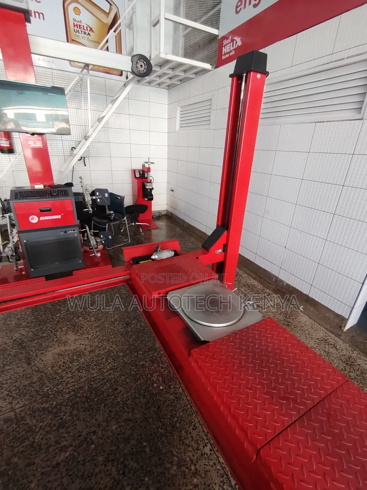 Vehicle Inspection and Servicing Centers Use Wheel Alignment Sp-G6ls