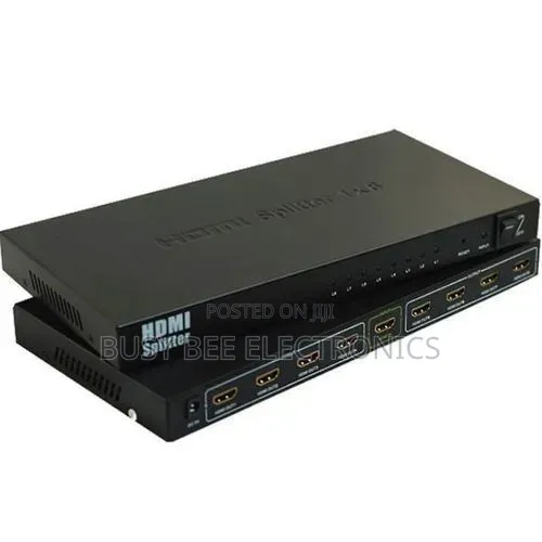 8-Port HDMI Splitter to Mutiple Monitors/Projector