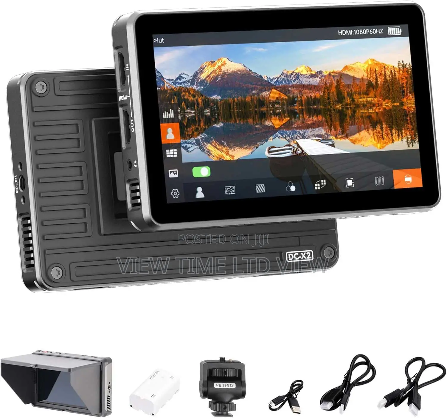 Viltrox DC-X2 6-Inch 2000-Nit Touchscreen Camera Monitor