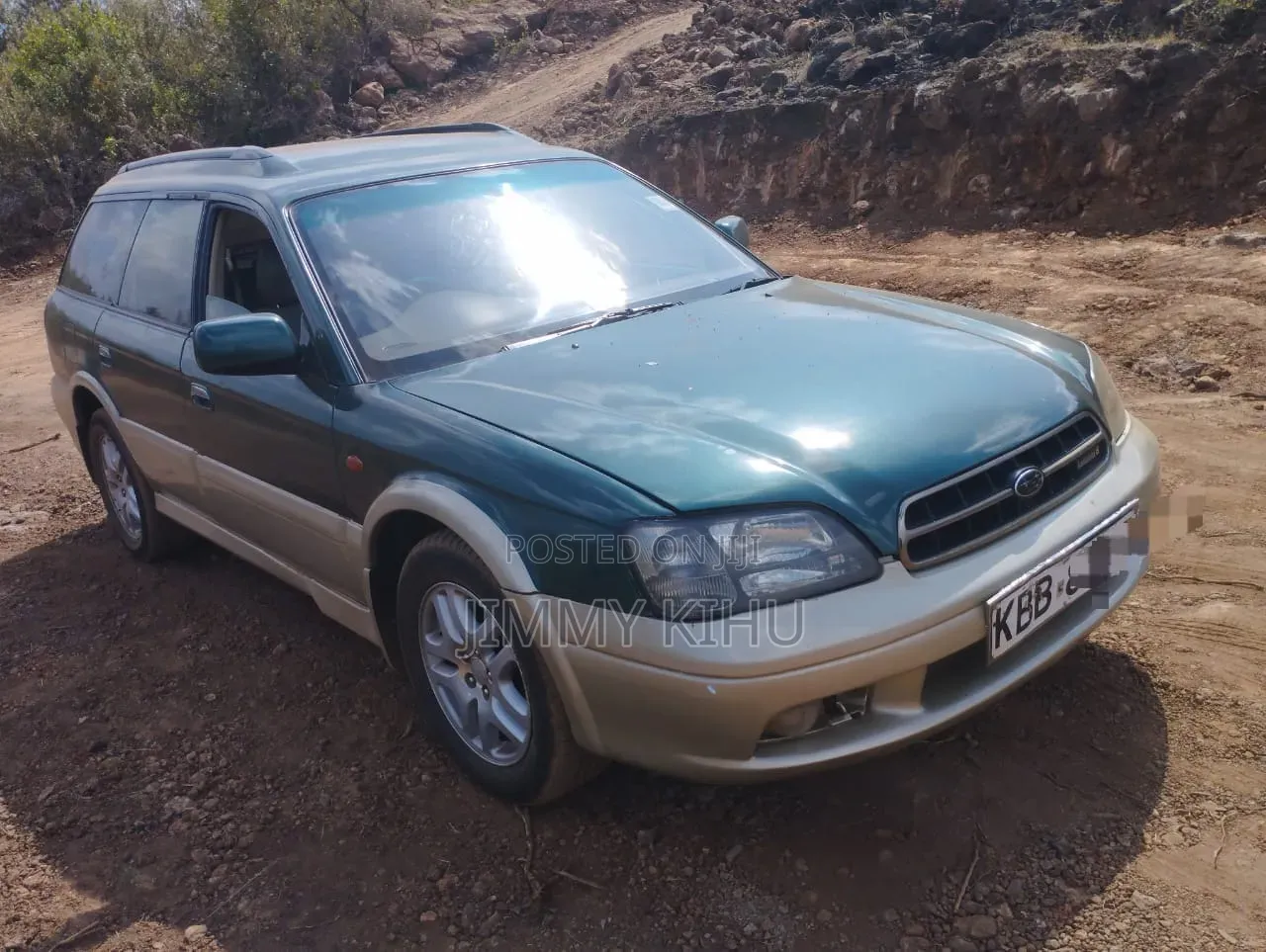 Subaru Legacy 2000 Green