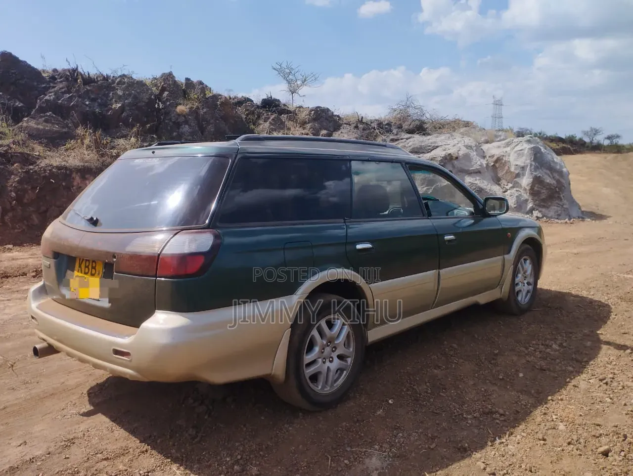 Subaru Legacy 2000 Green