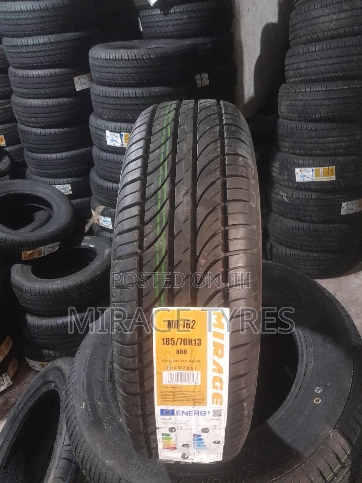 Brand New Mirage Tyres 185/70r13 - High Quality Durable