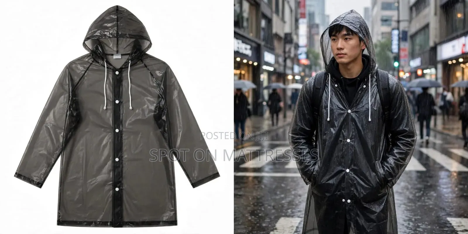 Unisex Raincoats. Waterproof, Hooded and Reusable. Nationwide Delivery