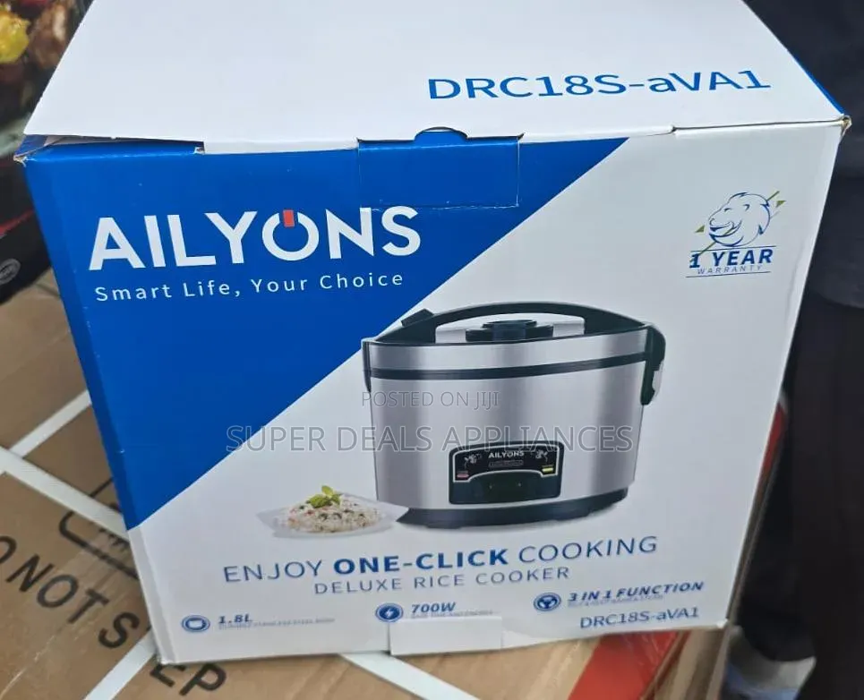 Ailyons 2.1 Litres Rice Cooker