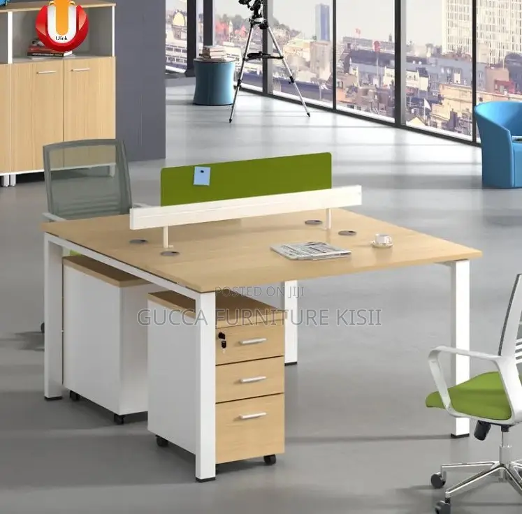 Office Workstation; 2-Person Modern Office Workstation