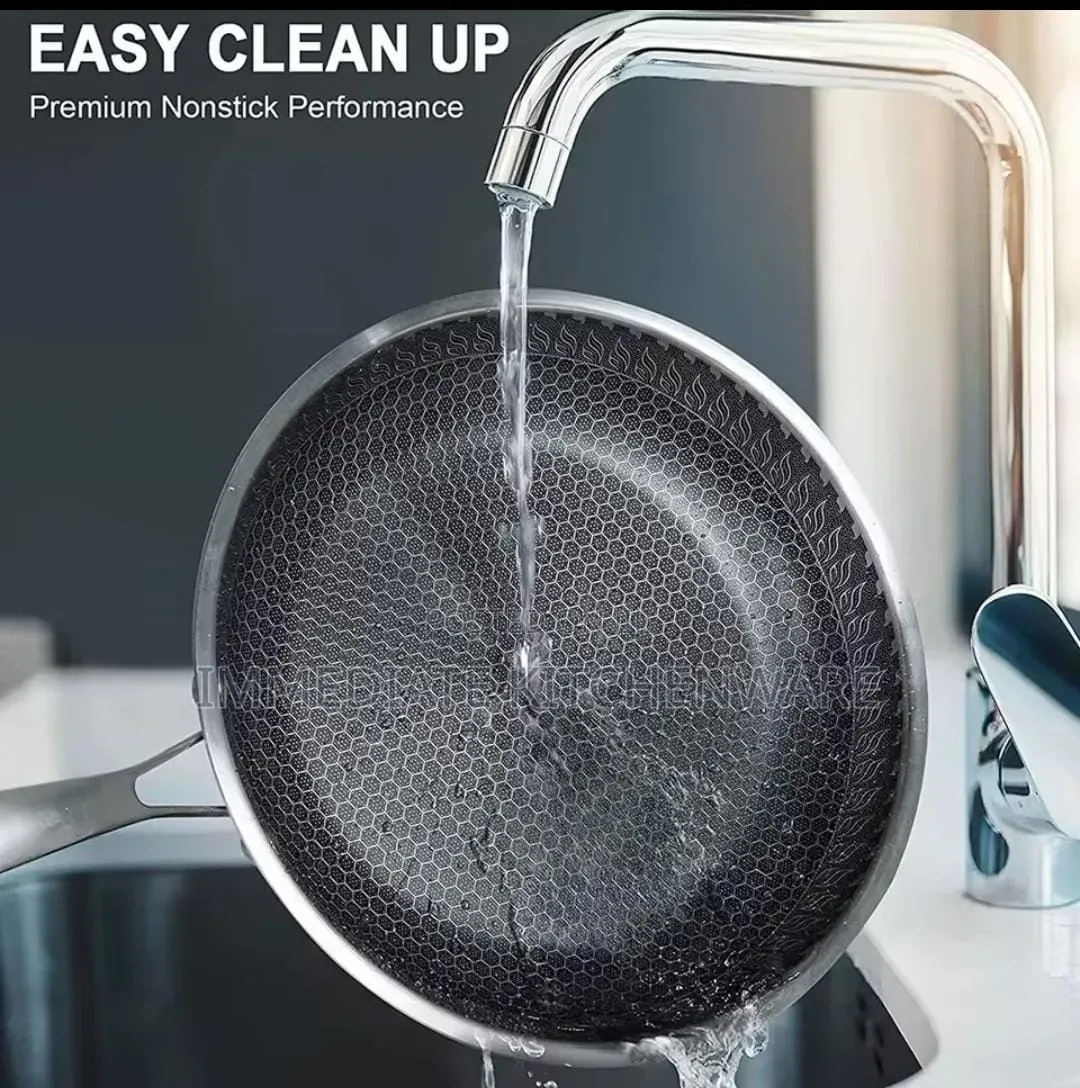 *Stainless Steel Non_stick Frying Pan Available*