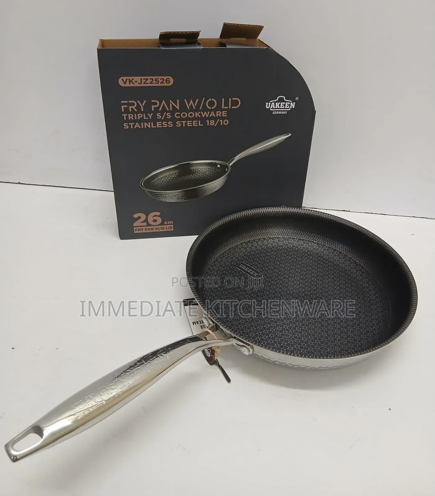 *Stainless Steel Non_stick Frying Pan Available*