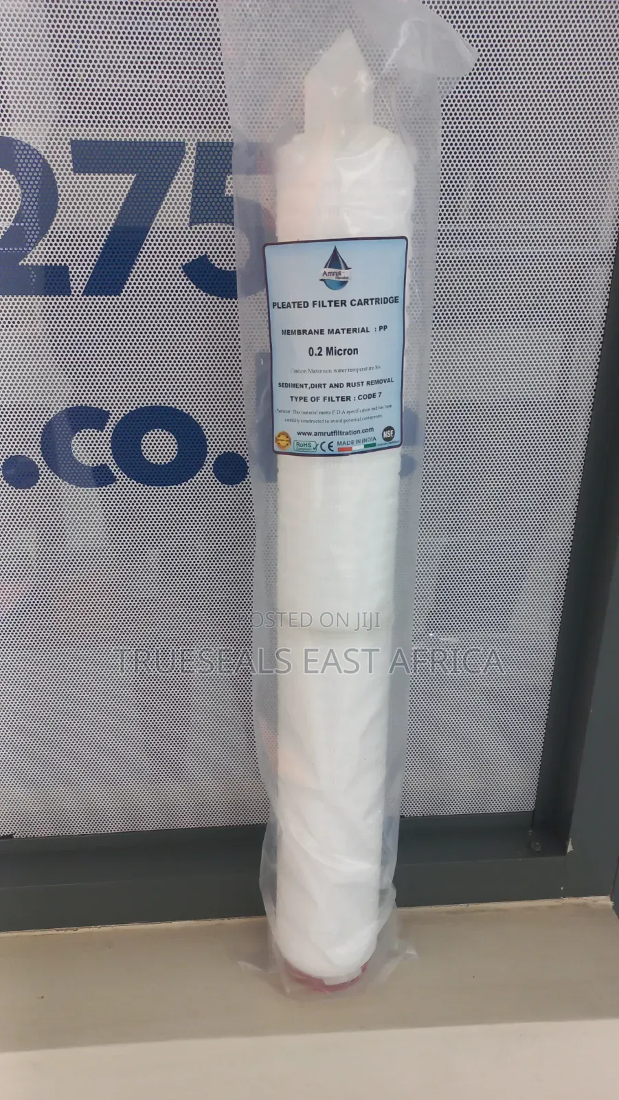 Pleated Filter Cartridge With Cone End