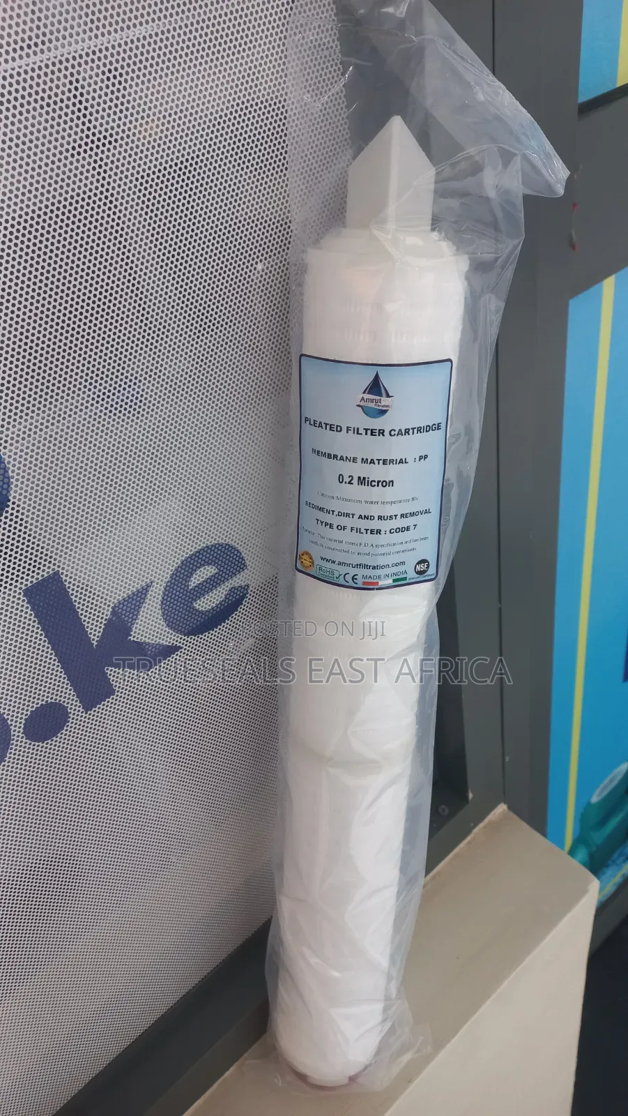 Pleated Filter Cartridge With Cone End