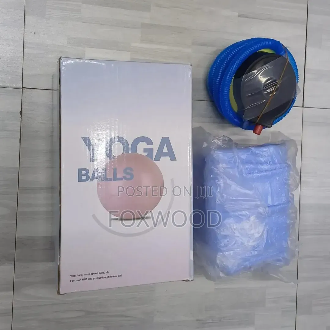 Gym Ball and Manual Pump