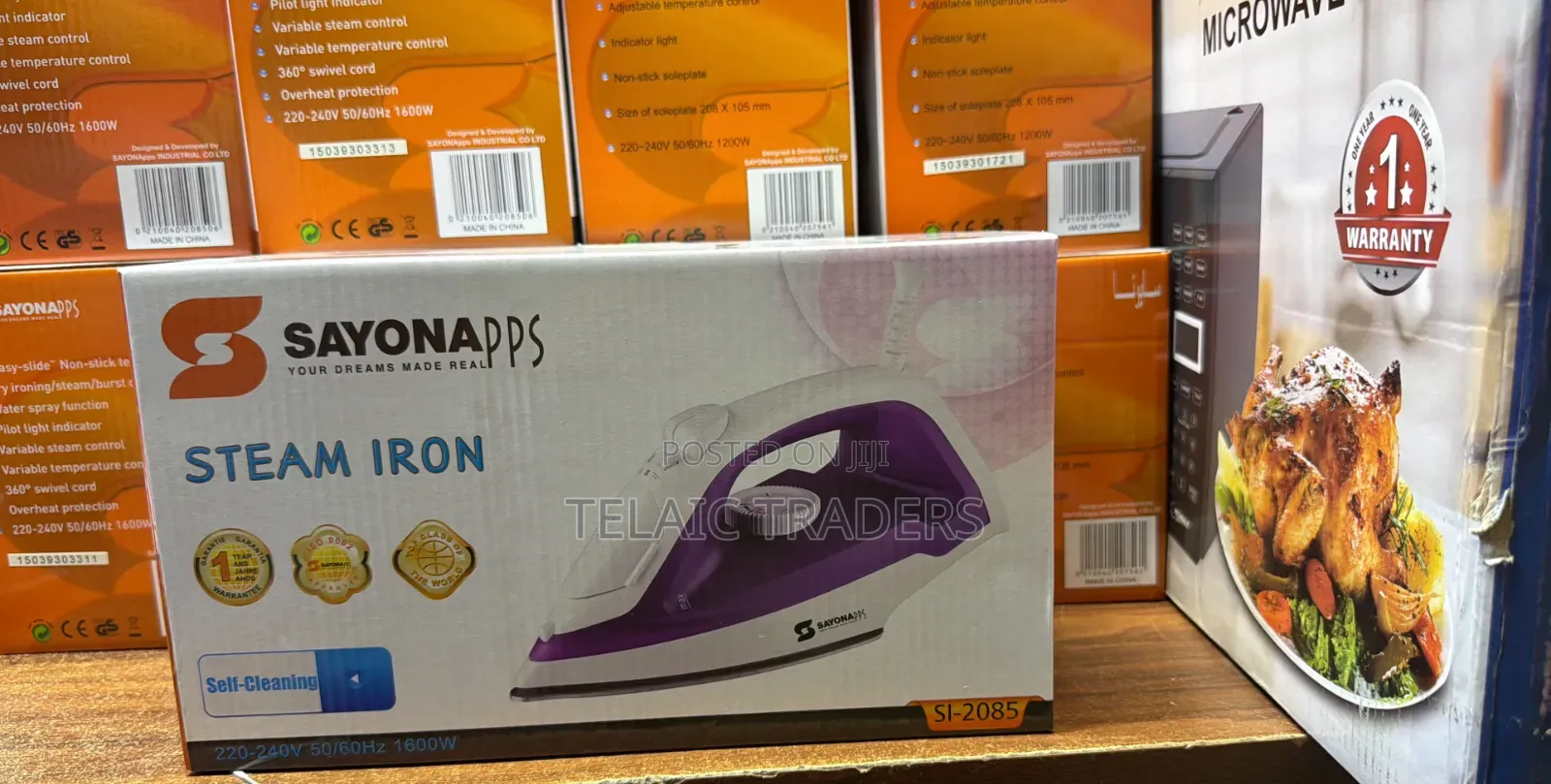 Sayona Steam Iron Box