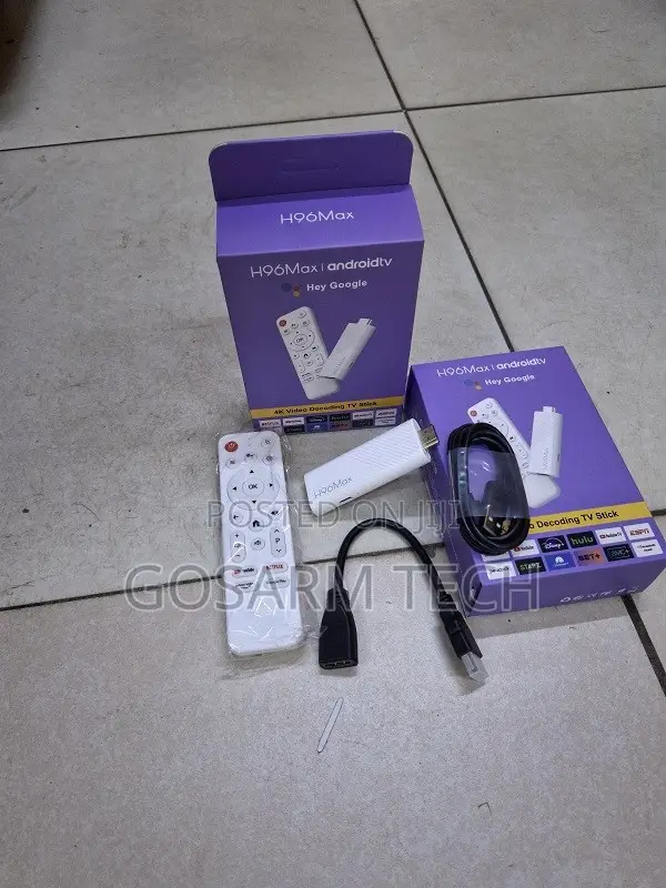 H96 Max Android 14 TV Stick – 2GB RAM + 16GB ROM, HDMI Media Player