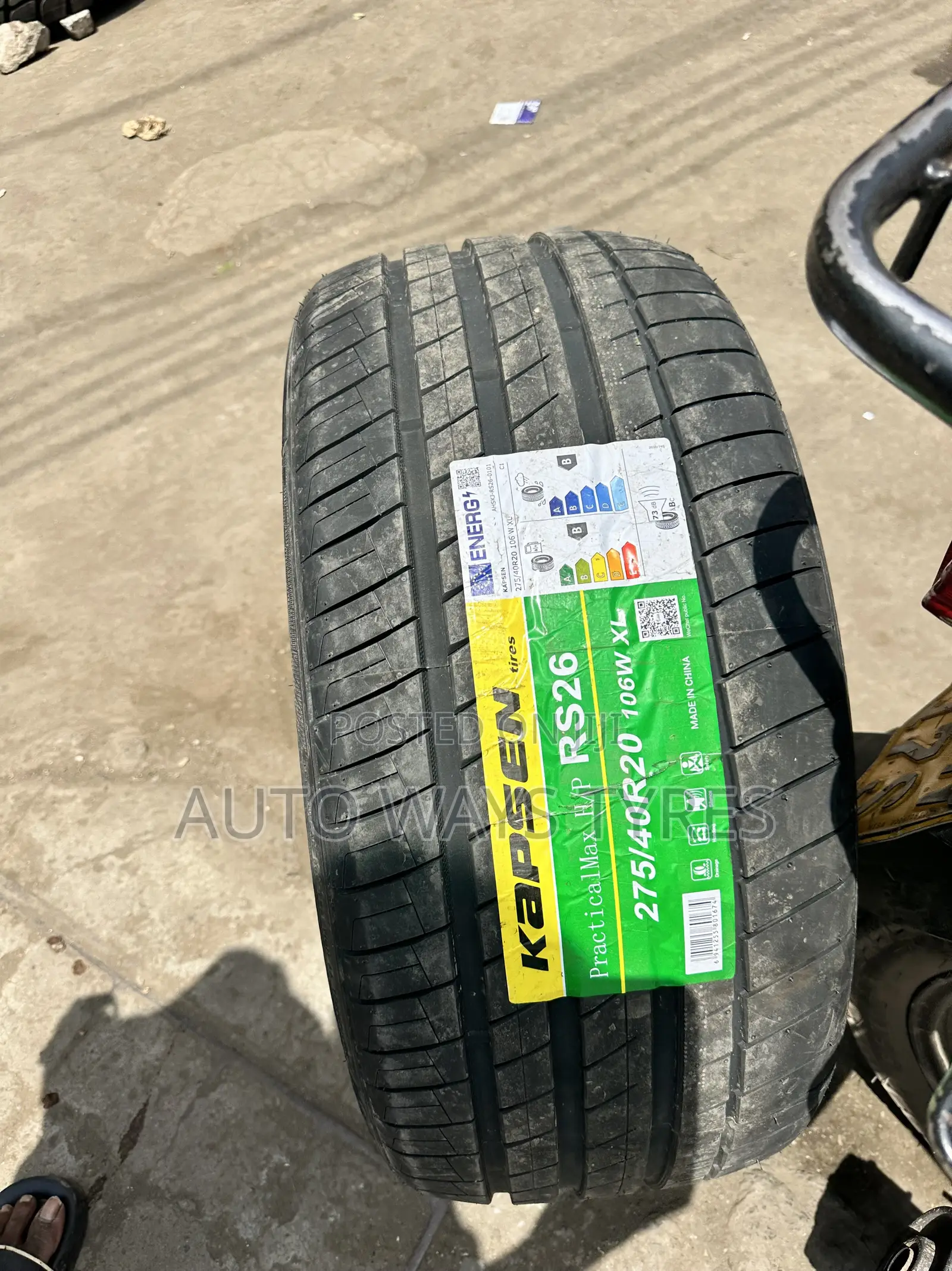 275/40r20 Kapsen