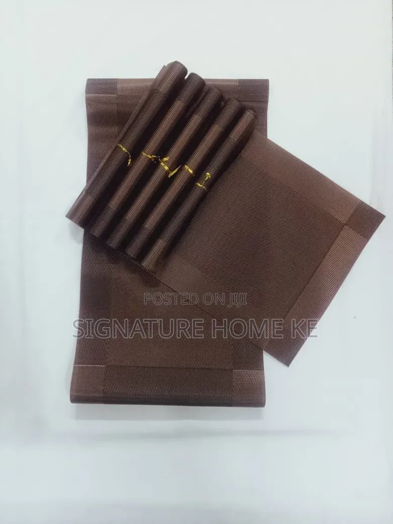 6pcs PVC Table Mats + Runner( 30*180cm)