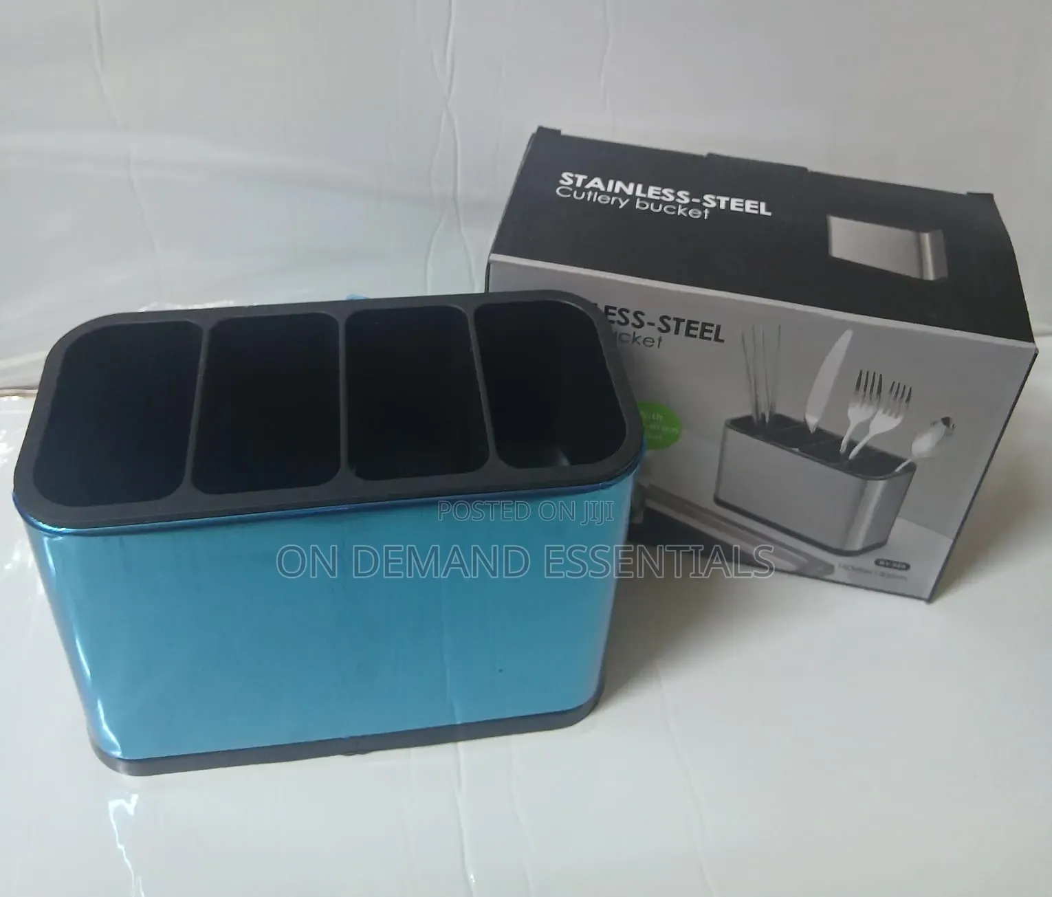 4 Compartment Kitchen Cutlery Holder
