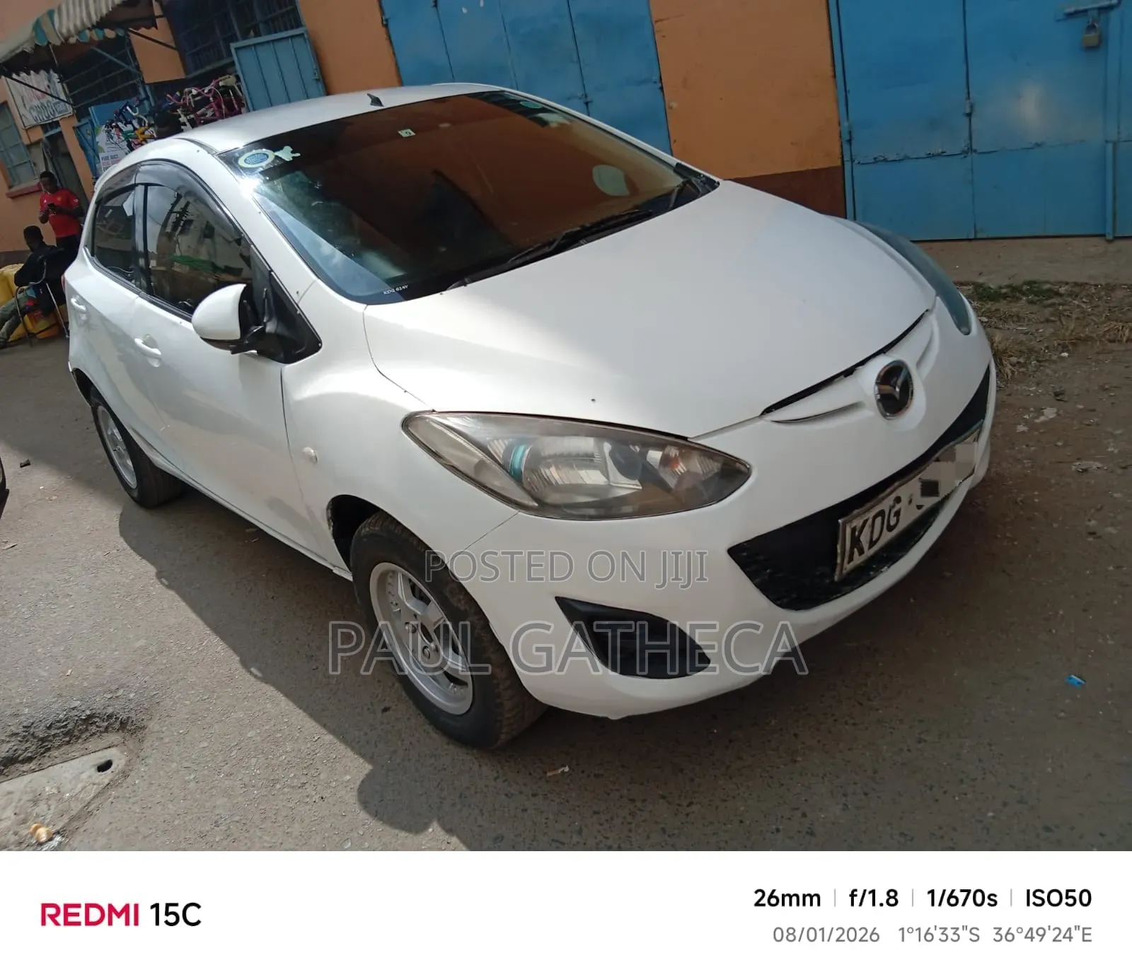 Mazda Demio 2014 White