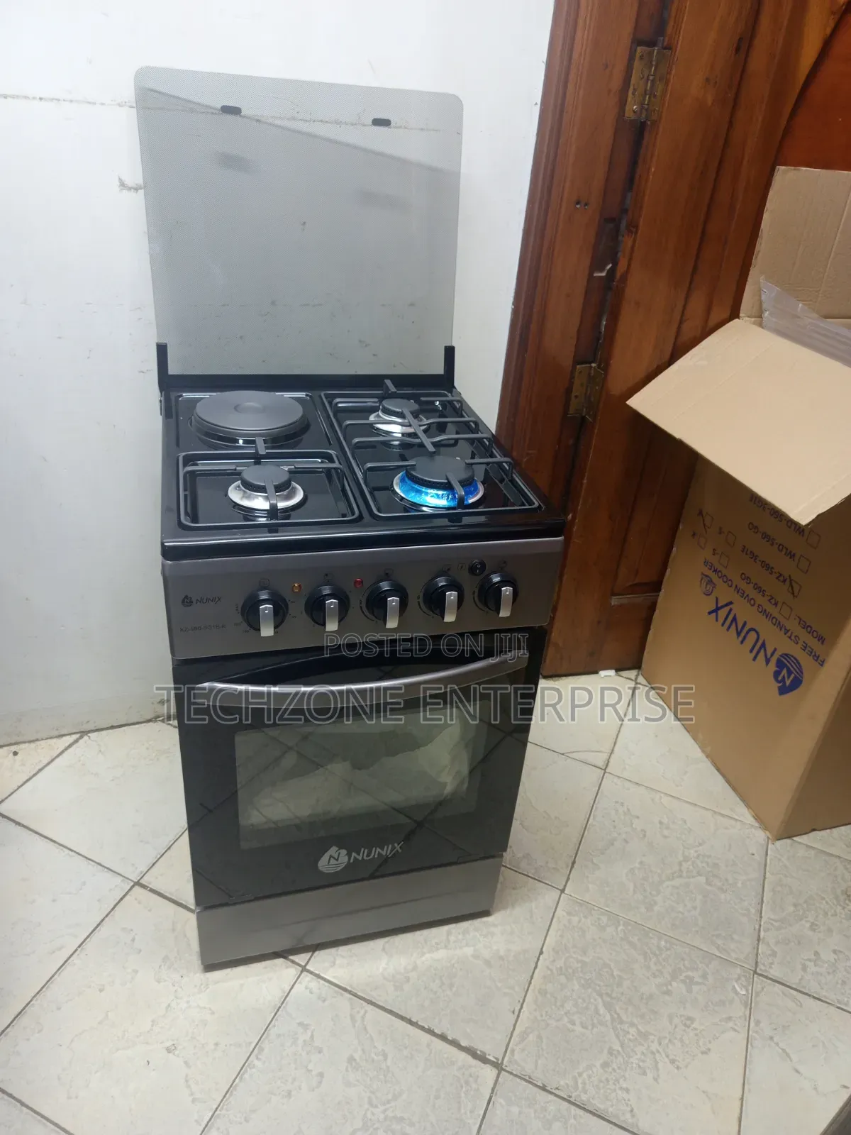 New Model 50*55cm Nunix 3G+1E Standing Cooker 
