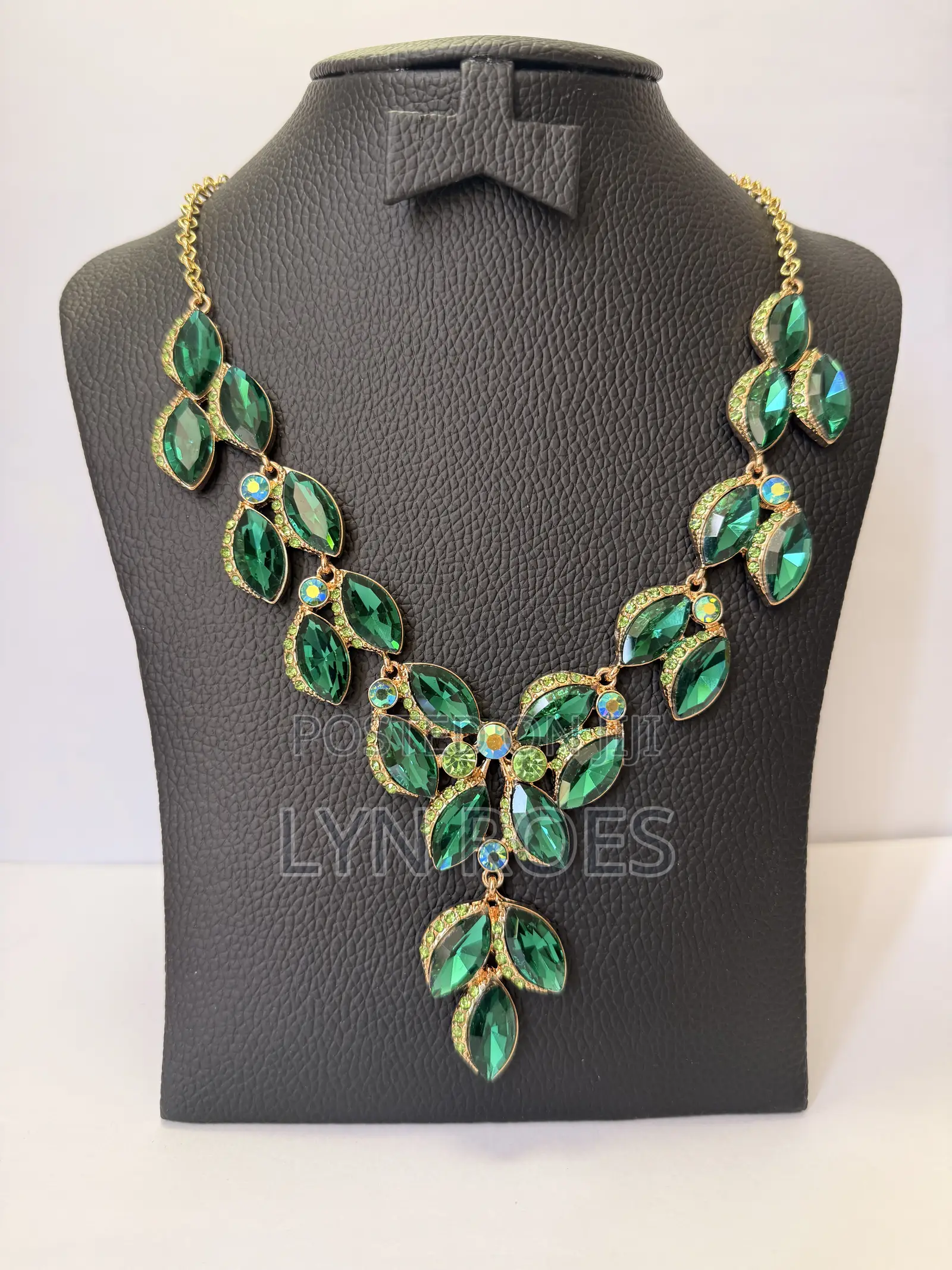 Emerald Maasai Statement Pendant
