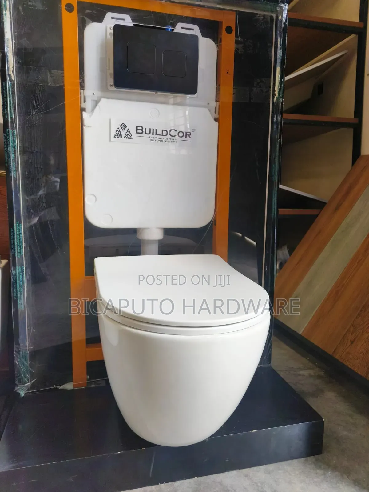Concealed Toilet and Cistern Wall Hung