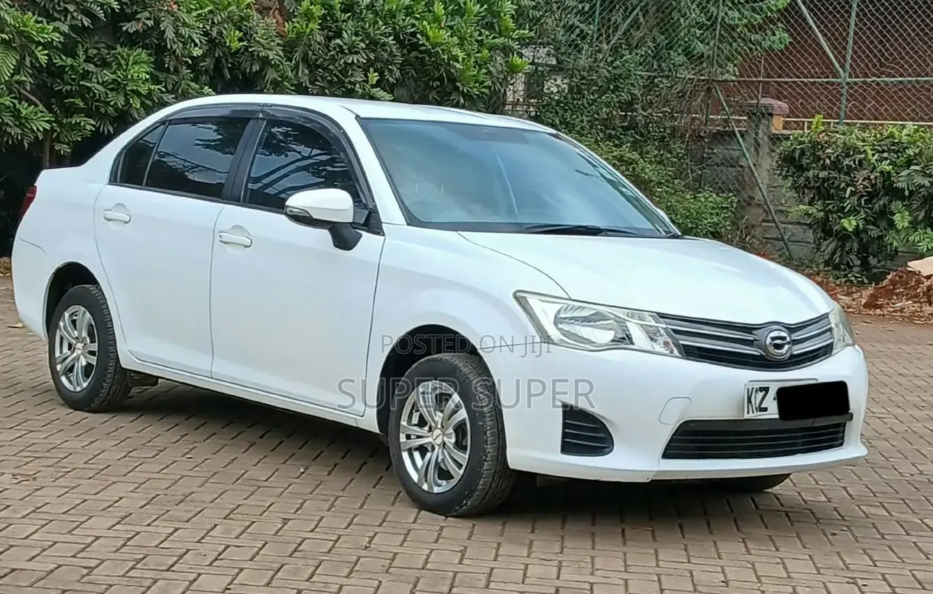 Toyota Axio 2013 White
