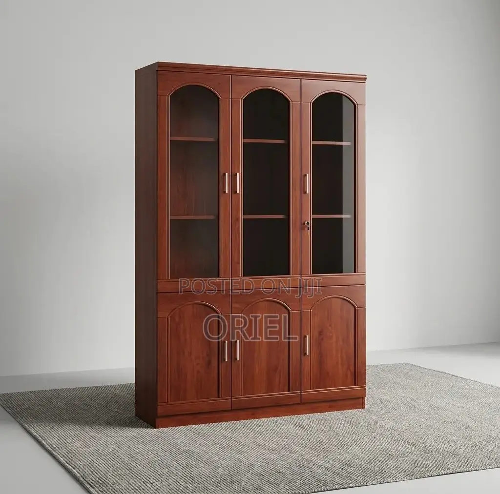 Office Cabinet : Three Door Office Records Storage Cabinet