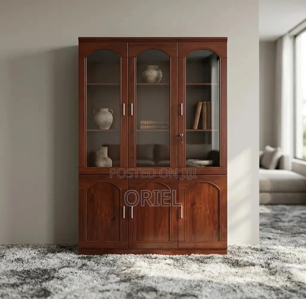Office Cabinet : Three Door Office Records Storage Cabinet