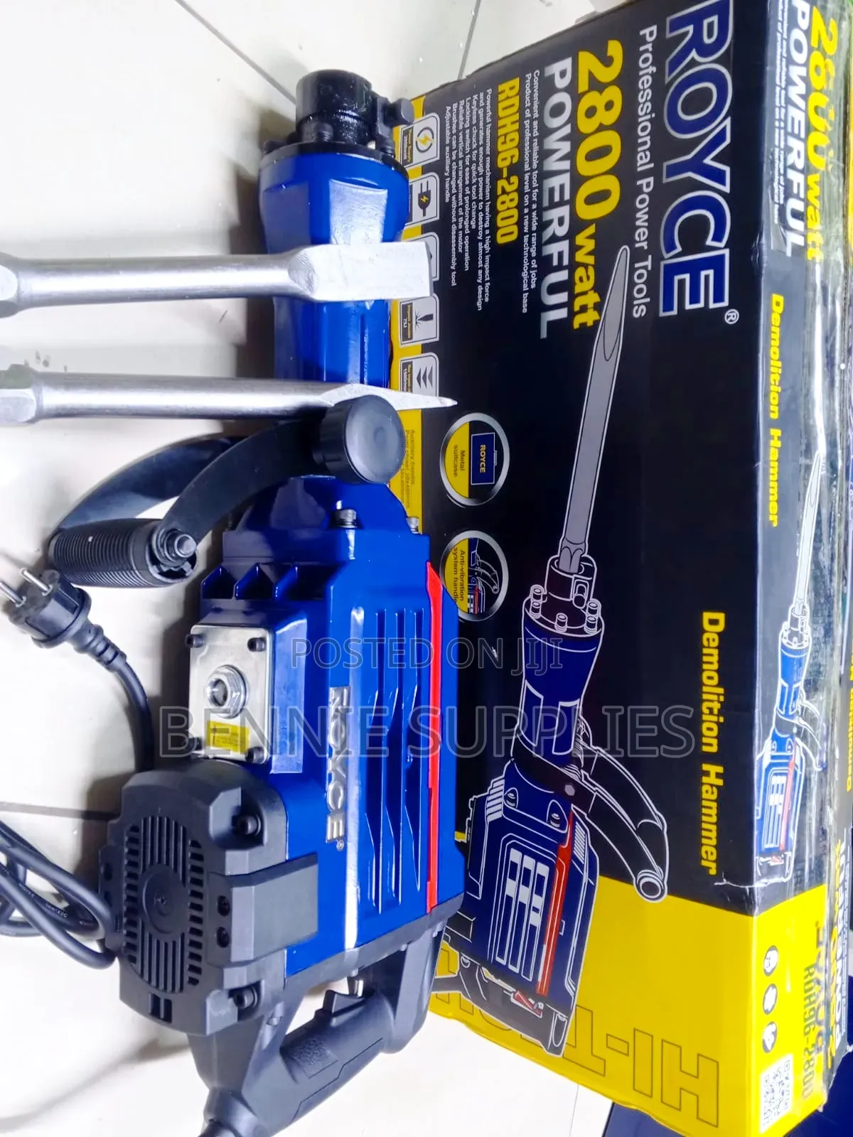Royce 2800 Watts Demolition Hammer