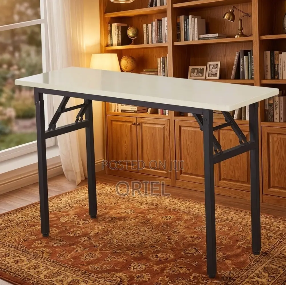 Office Table : Foldable 150CM Rectangular Office Table
