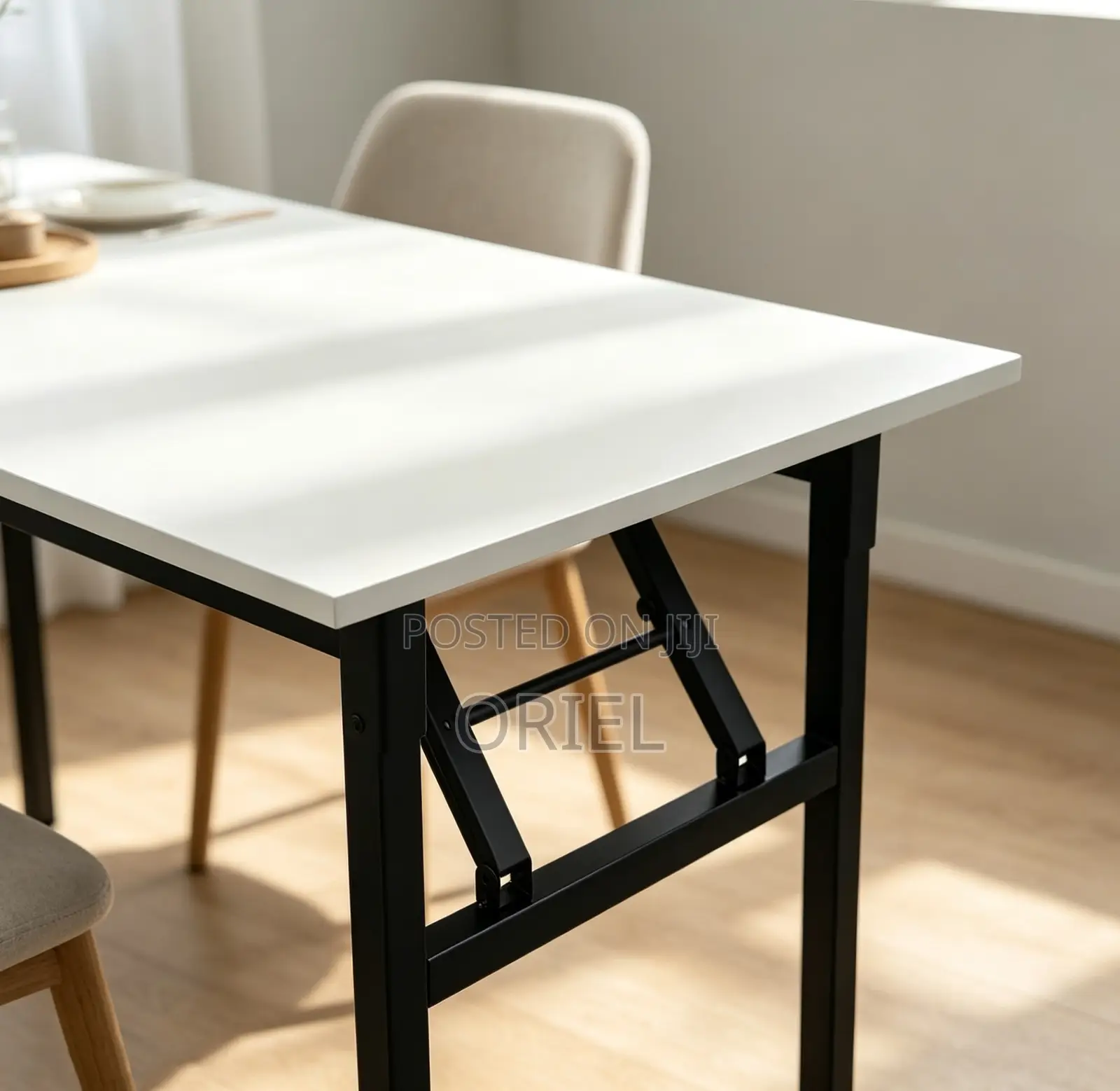 Office Table : Foldable 150CM Rectangular Office Table