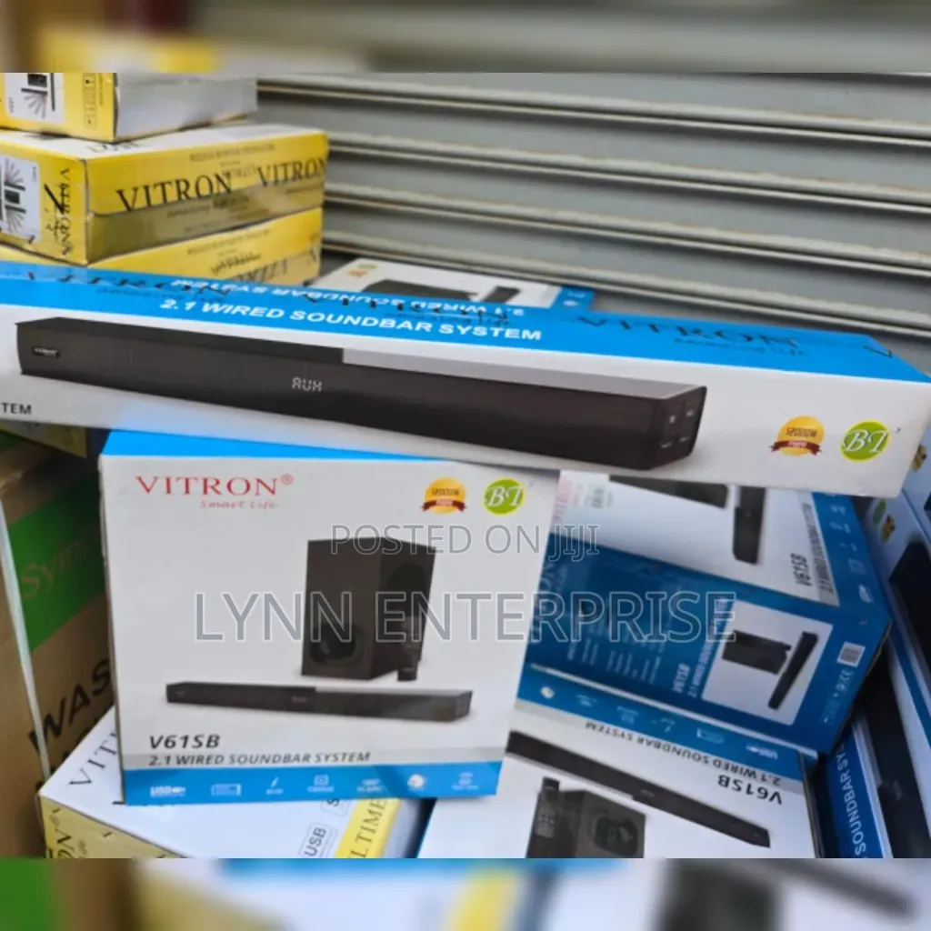 Vitron Sound Bar V61SB 1200w 2.1ch Wired System Super Bass