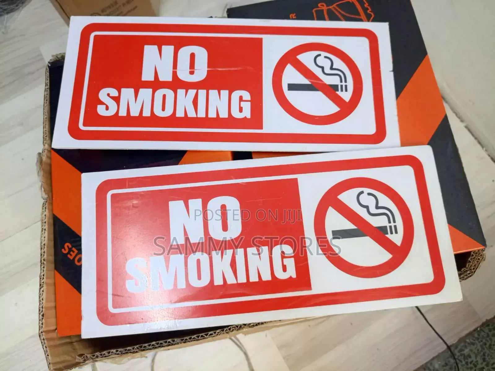 No Smoking Wall & Door Sign