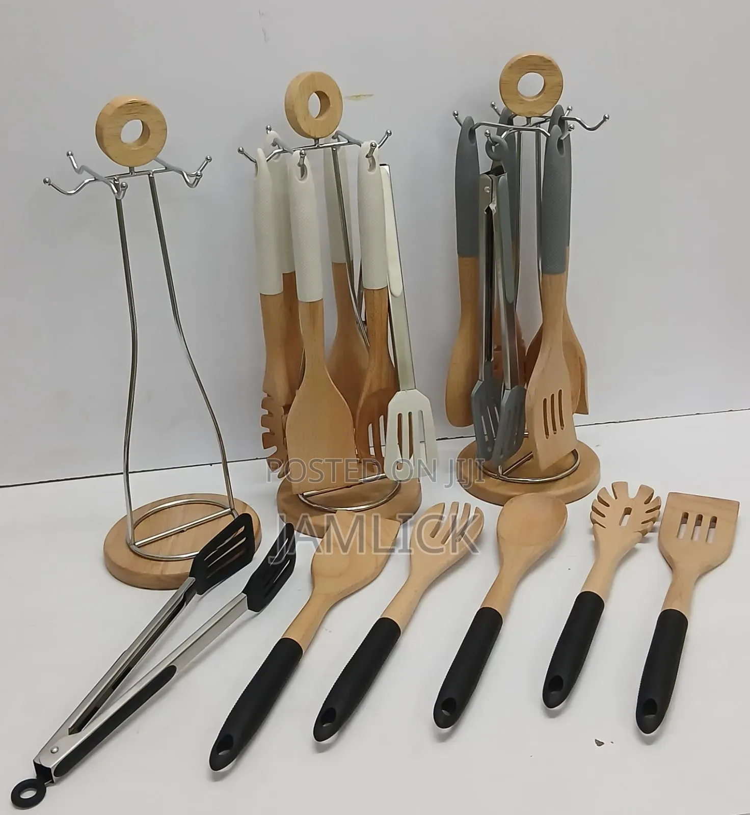Serving Spoon Set With Stand - Bz