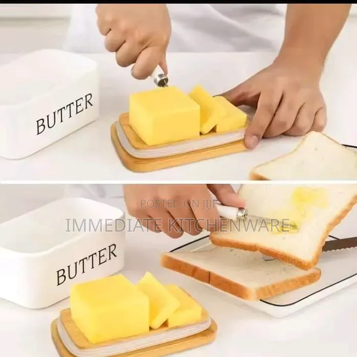 Nordic Ceramic Butter Dish