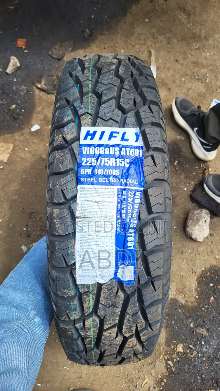 225/75r15c Hifly 6pr