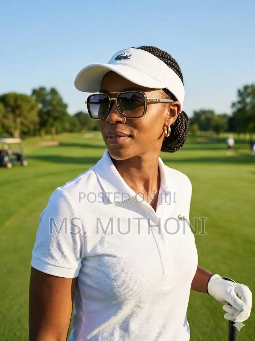 Premium Lacoste Square Double-Bridge Sunglasses
