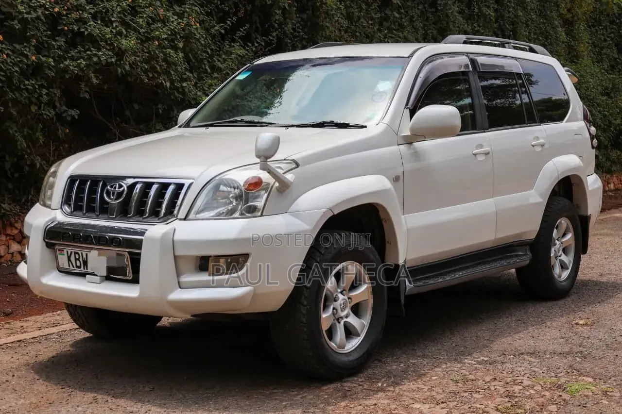 Toyota Land Cruiser Prado 2006 White