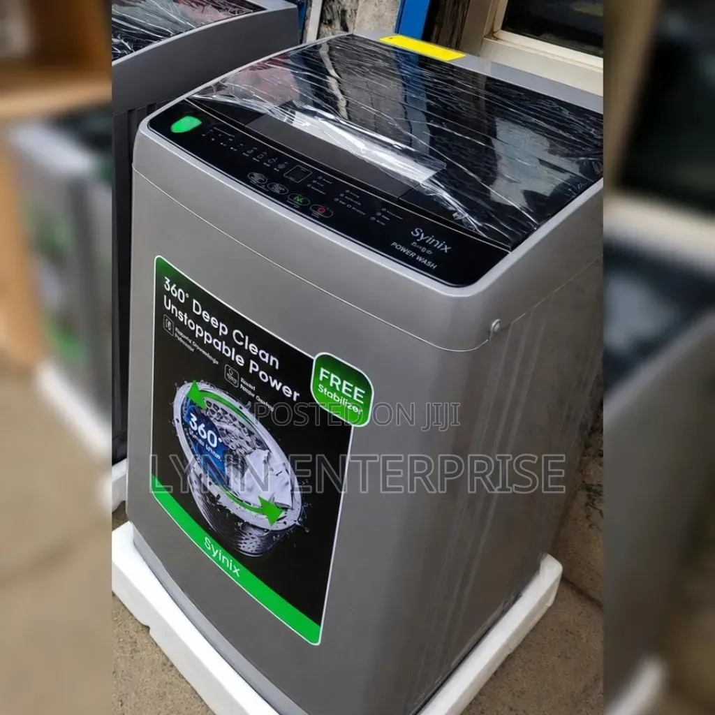 Syinix Top Load Full Automatic 
Washing Machine 
8kgs
