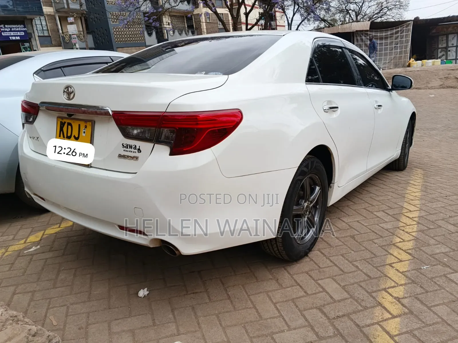Toyota Mark X 2015 White
