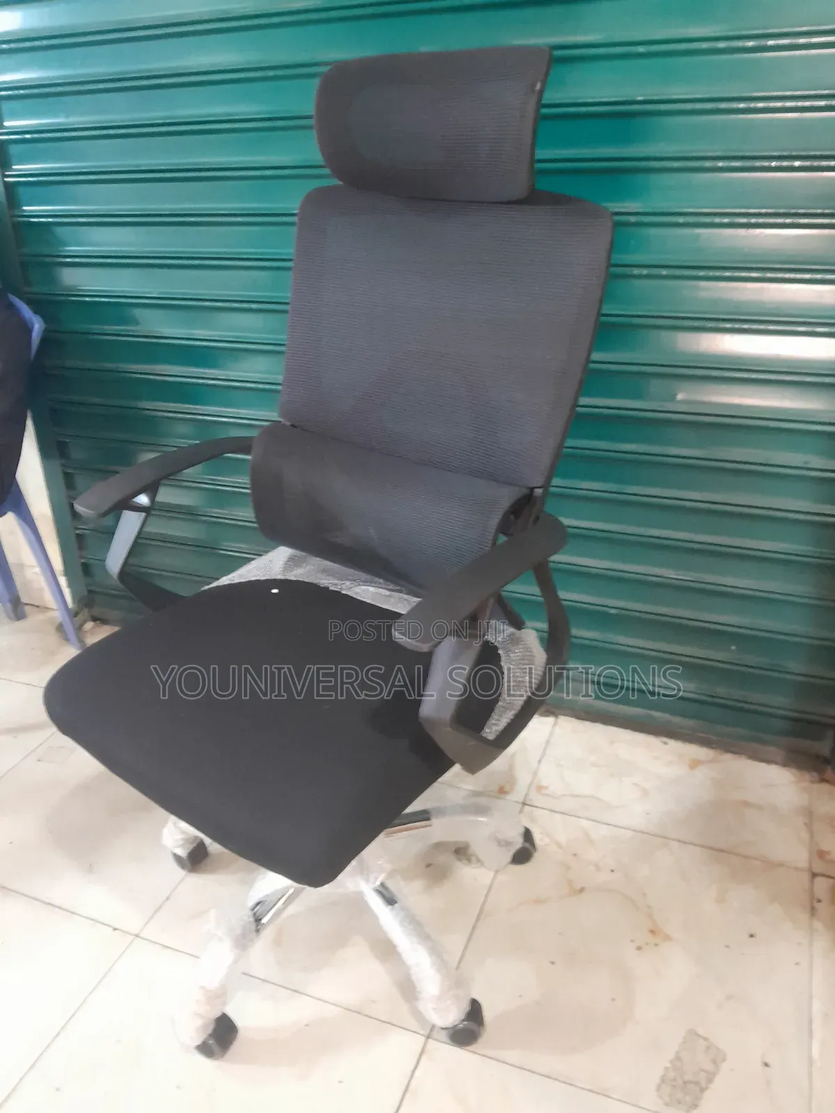 Orthopedic High Mesh Office Chair ~ Headrest