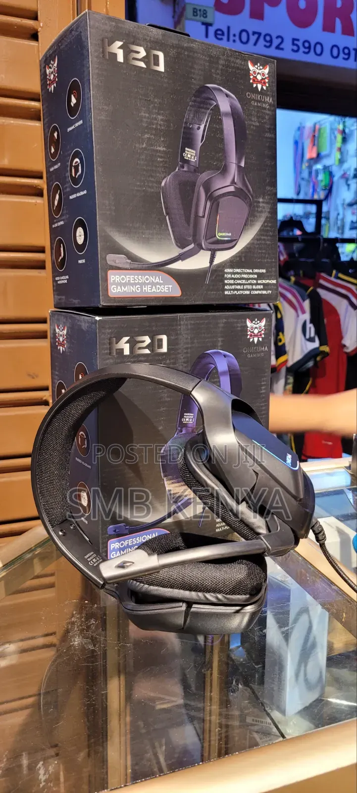 ONIKUMA Gaming Headphones With Noise-Isolating Microphone