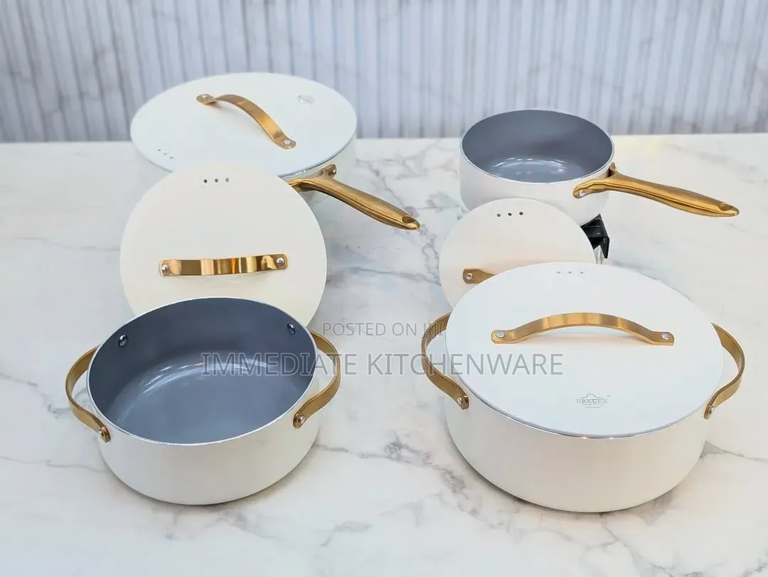 CERAMIC Cookware 8pcs Set