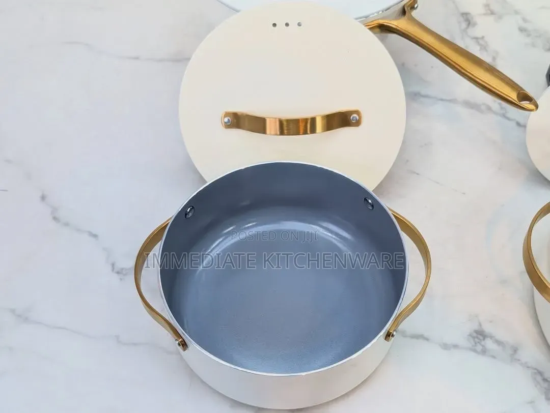 CERAMIC Cookware 8pcs Set