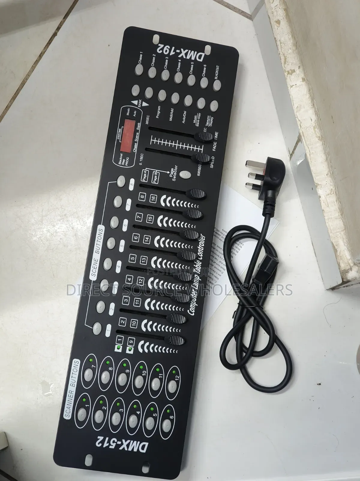 DMX 512 Stage Light Controller – Professional Lighting Console