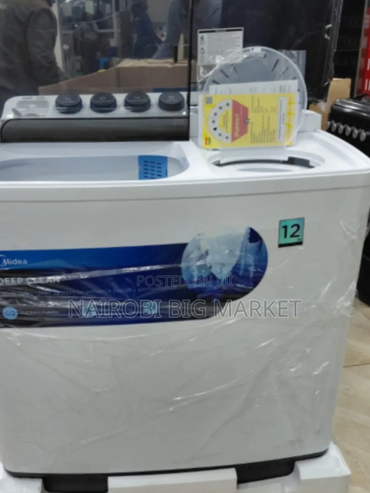 Media 12kgs Twin Tub Washing Machine
