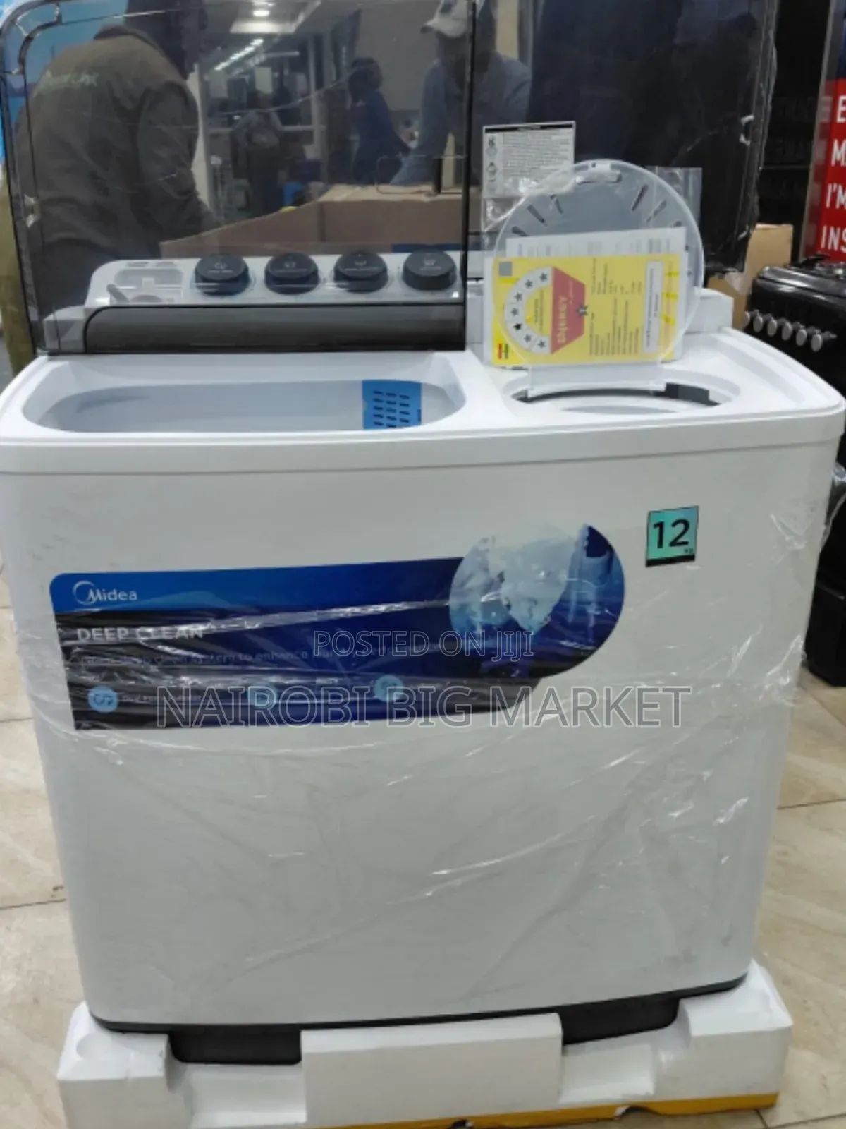 Media 12kgs Twin Tub Washing Machine