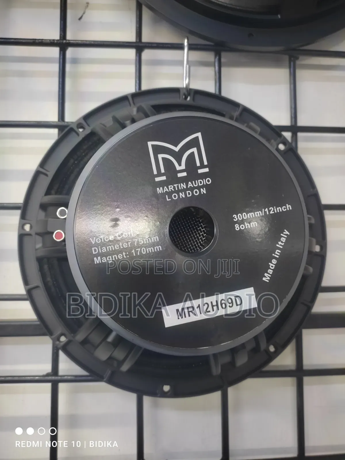 Martin Audio London MR12H69D 12-Inch Professional Transducer (8 Ohms)